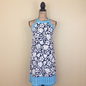 Max studio Blue handkerchief dress